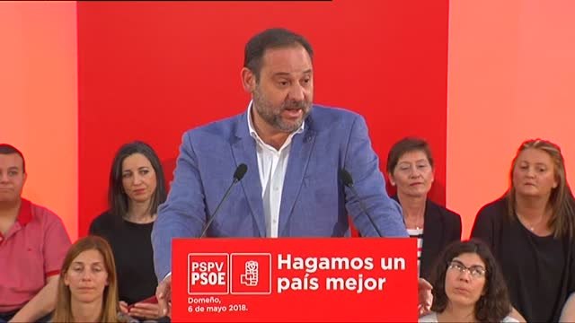 Ábalos se refiere a Podemos como aquellos que quieren romper, que lo quieren todo o nada