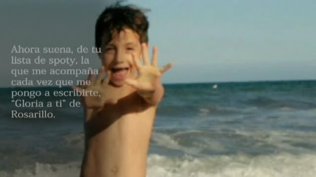 Emotiva carta de la madre de Gabriel a su hijo