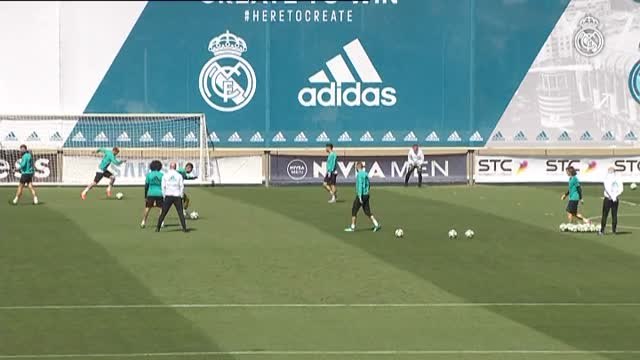 El Madrid comienza a preparar el Clásico del domingo