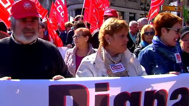 Los pensionistas alzan la voz más que nunca en este 1 de mayo