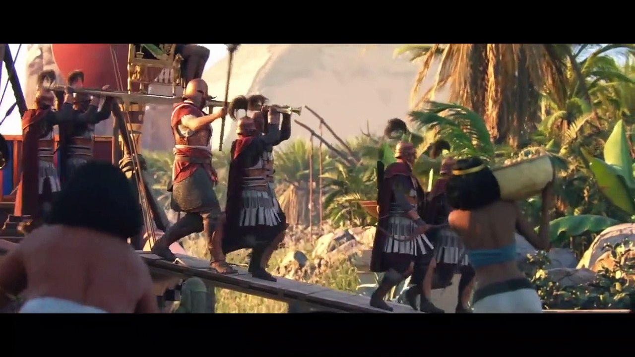 Assassin’s Creed Origins Cinematic Trailer (Julius Caesar & Cleopatra)