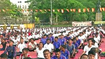 Shilpa Shetty Do Yoga and Celebrates Yoga Day with CRPF Jawans