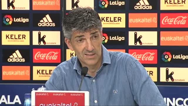 Alguacil: Estoy contento y orgulloso del partido