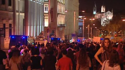 Télécharger la video: Manifestaciones en toda España contra la sentencia a La Manada