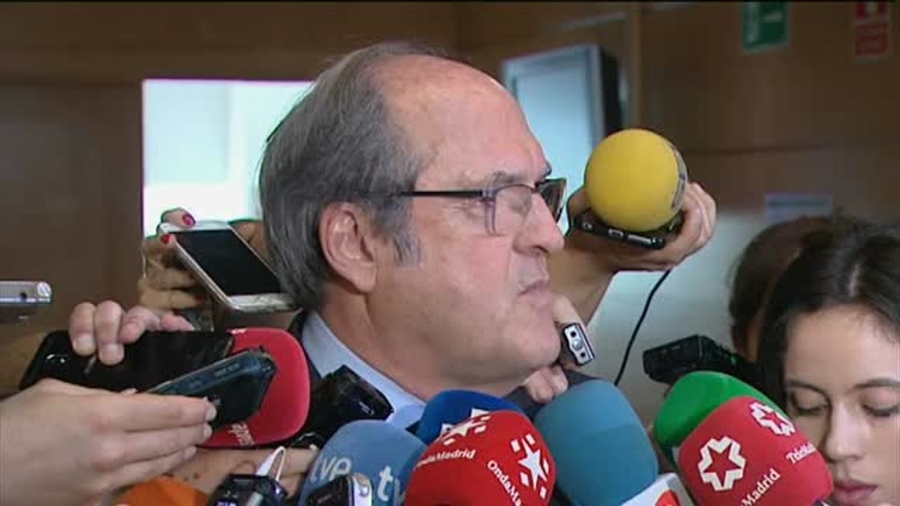 Gabilondo: "La moción de censura decae una vez dimite la presidenta"