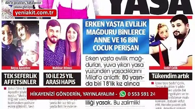 Erken yaşta evlenen annelerin bu çığlığını kim duyacak? Endişeli bekleyiş sürüyor