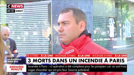 Incendie à Paris : «Le feu est maîtrisé mais pas encore totalement éteint»