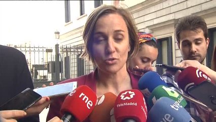 Tania Sánchez: "Es un honor que Íñigo haya querido que le acompañara"