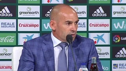 Paco Jémez, resignado: "Así no podemos pretender mantenernos en Primera"
