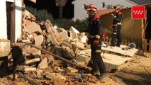 Angustioso rescate de siete horas de una anciana tras una explosión de gas en Villamanta, en Madrid