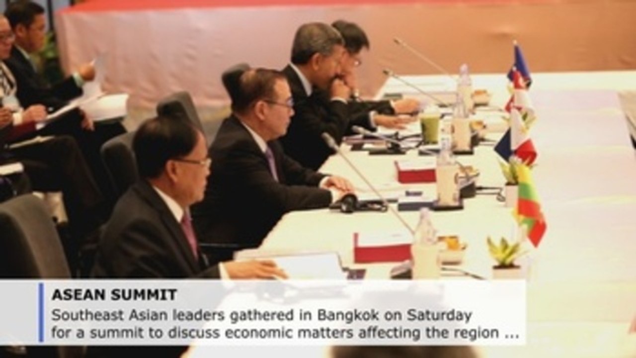 Southeast Asian leaders meet in Bangkok to talk free trade, sustainability