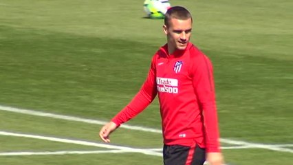 Download Video: Última sesión del Atleti antes de jugar contra la Real