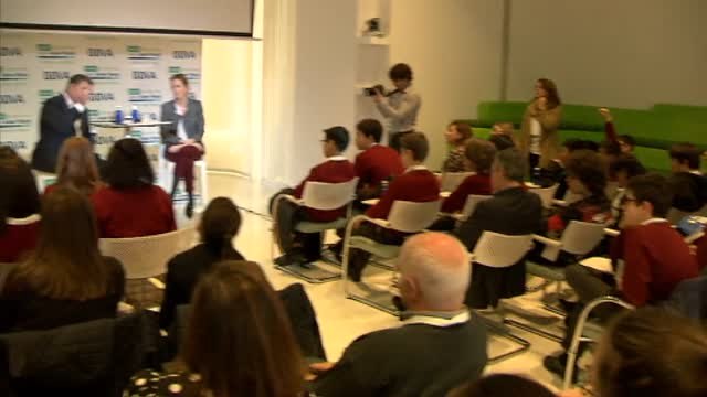 Joan Roca participa en el Aula Interactiva del programa Valores de Futuro del BBVA