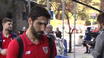 El Athletic ya está en Madrid para buscar la sorpresa en el Bernabéu