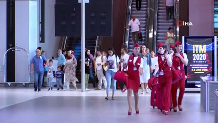 Seçime bir gün kala İstanbul Havalimanı'nda ‘seçim’ hareketliliği