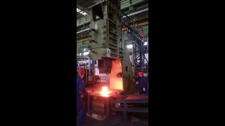 160KJ CNC forging hammer for making flanges