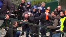 Dos aficionados del Atlético de Madrid detenidos por agredir a la policía en Lisboa