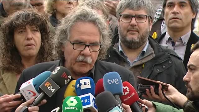 Tardá denuncia el jaque a la democracia que supone la imputación de los delitos de terrorismo y rebelión a Carrasco