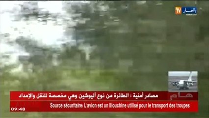 Un avión con 200 militares a bordo se estrella en Argelia