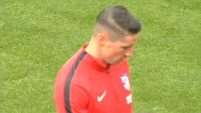 El Atlético de Madrid se prepara para el partido ante el Sporting de Lisboa