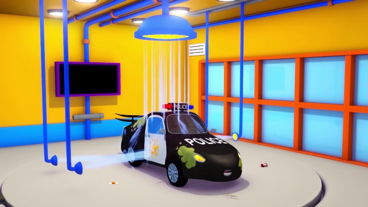 Tom the Tow Truck's Car Wash and Frank the Firetruck | Truck cartoons for kids