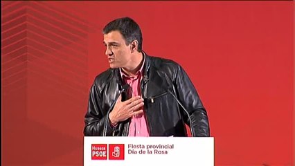 Pedro Sánchez: "El PP mete la mano y Rivera les echa una manita"