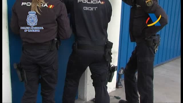 La Policía nacional desarticula una organización criminal que traficaba con marihuana