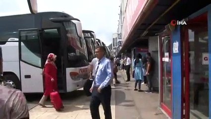 İstanbul 15 Temmuz Demokrasi Otogarı'nda seçim yoğunluğu