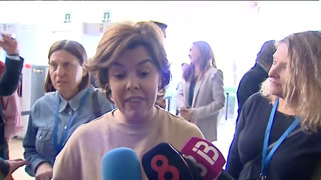 Sáenz de Santamaría: El señor Puigdemont es un huido de la Justicia