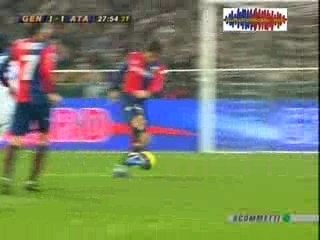 Genoa -  Atalanta Borriello 1-1