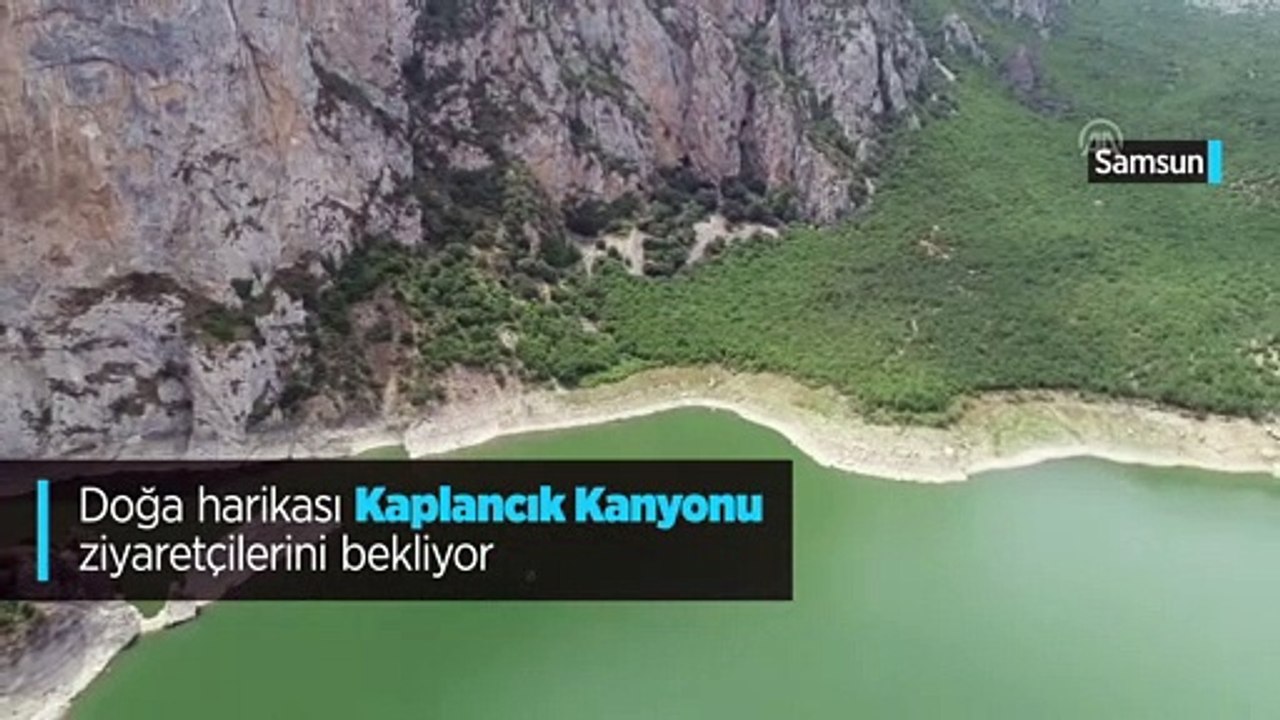 Doğa harikası Kaplancık Kanyonu ziyaretçilerini bekliyor