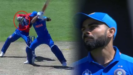 ICC World Cup 2019 : 4 ವಿಕೆಟ್ ಕಳೆದುಕೊಂಡ ಟೀಂ ಇಂಡಿಯಾ, ಕೊಹ್ಲಿ ಕೂಡಾ ಔಟ್..! | Oneindia Kannada