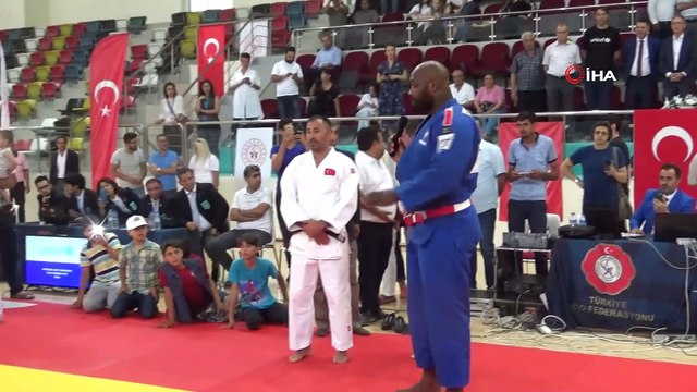 Dünya şampiyonu Fransız judocu Riner'e Kilis'te