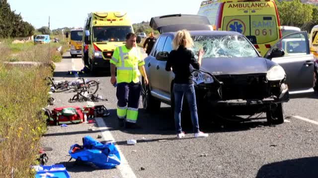 La conductora que arrolló a 15 ciclistas da positivo en drogas en el primer test