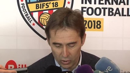 Lopetegui: "Ser favorito no hará marcar un gol a Portugal"