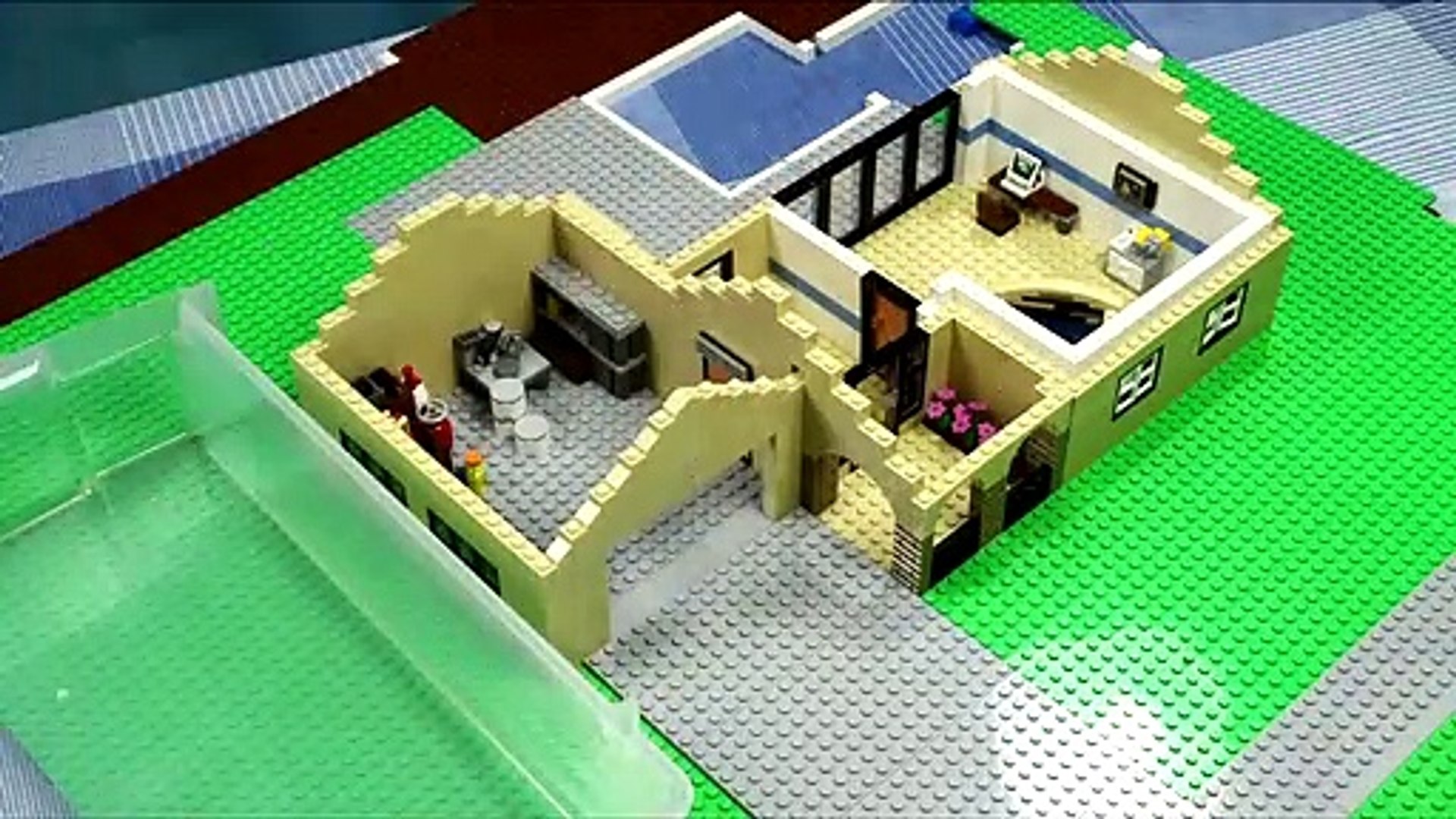 How to build a 2024 lego house with garage