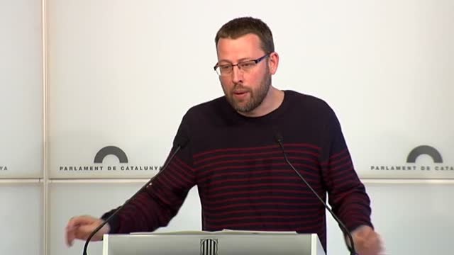 La CUP valora positivamente que la Mesa permita la delegación de voto de Puigdemont en el Parlament