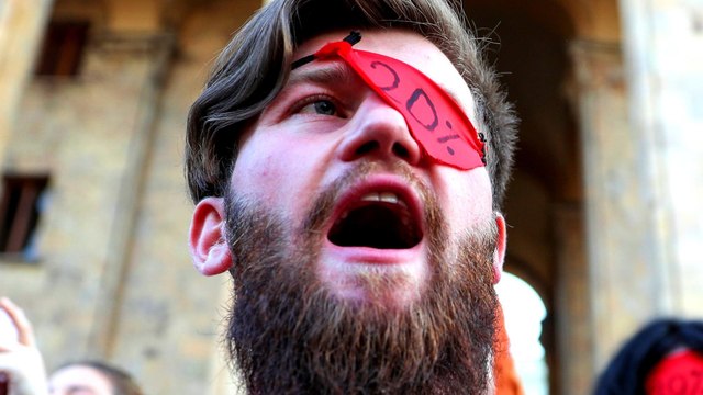 Georgians rally for justice over crackdown on anti-Russia protest