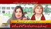 PTI female Parliamentarians talk to media in Islamabad