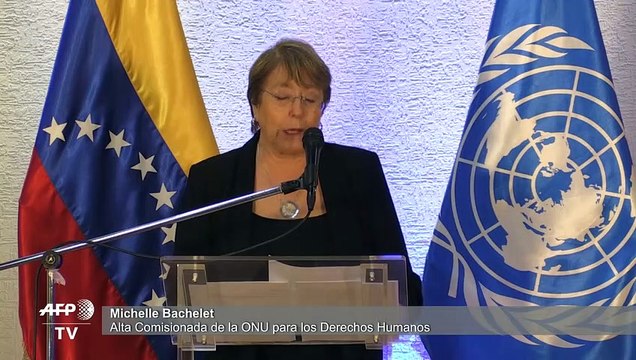 Bachelet llama a liberar a opositores venezolanos presos
