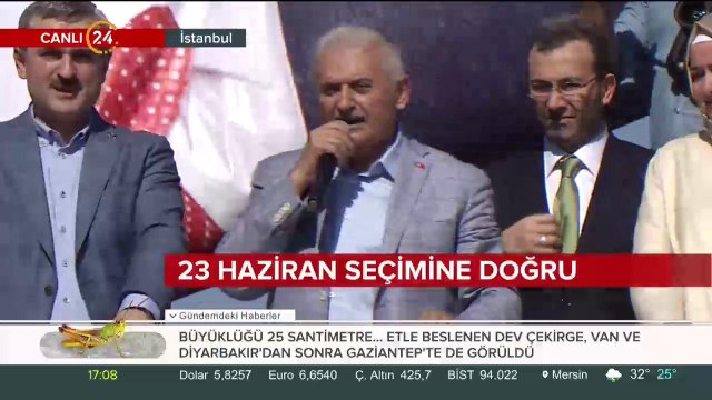 Cumhur İttifakı İBB Başkan Adayı Yıldırım konuşuyor