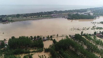 Terme'de sağanak etkili oldu (2)