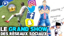Les jongles ratés de Ferland Mendy au Real, Mbappé en mode Olive et Tom, Karim  Benzema avec Neymar : le Grand Show des  Réseaux Sociaux