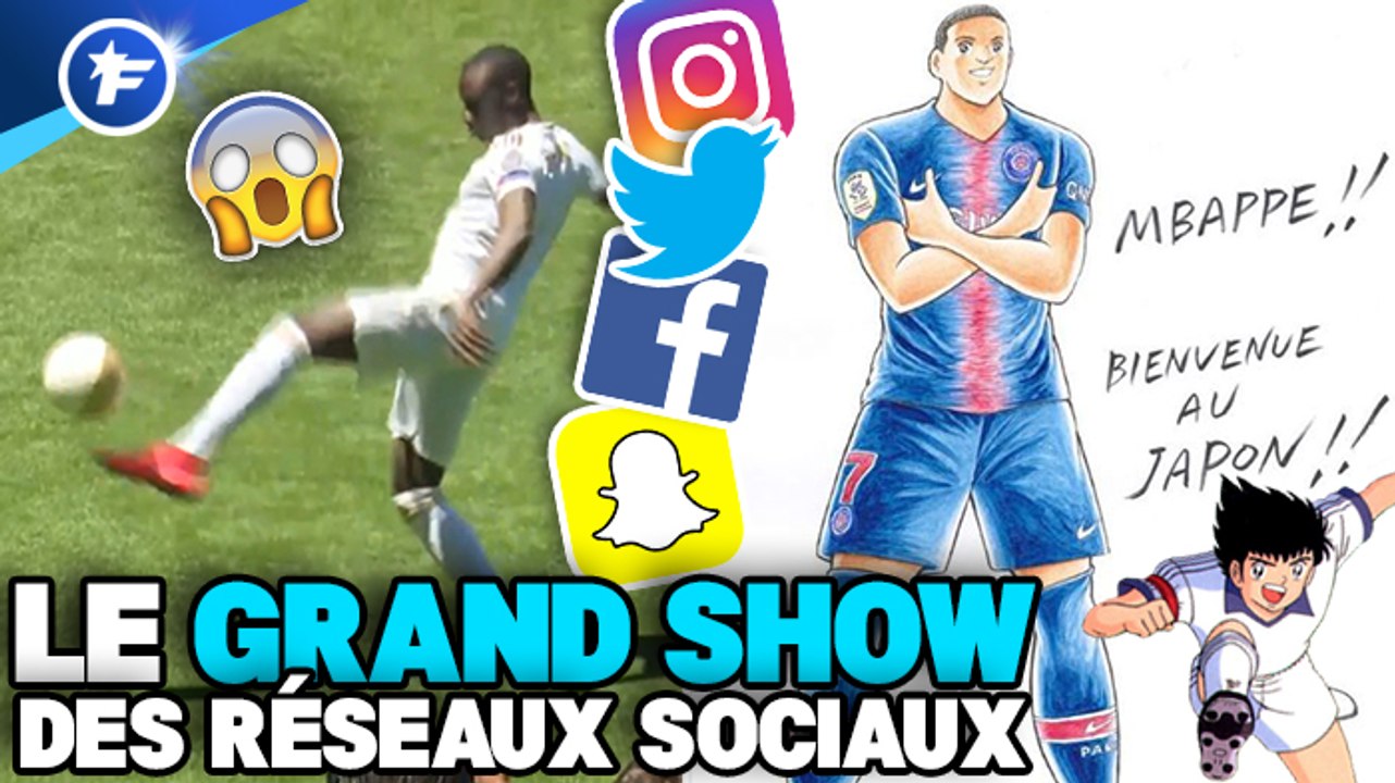 Les jongles ratés de Ferland Mendy au Real, Mbappé en mode Olive et Tom, Karim  Benzema avec Neymar : le Grand Show des  Réseaux Sociaux