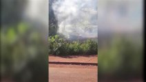 Fumaça gera incômodo no Bairro Santa Cruz