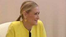 Cifuentes presentó su trabajo 45 minutos después de que su tutor inaugurara un importante curso a 50 kilómetros