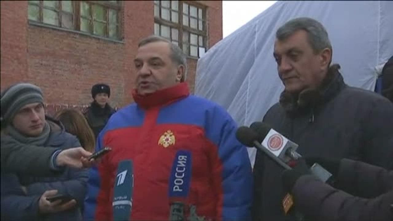 Luto e indignación en Rusia por el incendio en el que murieron 64 personas