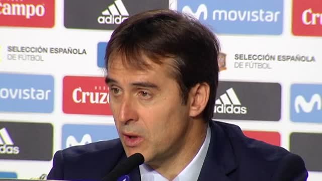 Lopetegui se muestra prudente tras el 6-1: El Mundial lo empezaremos con cero puntos