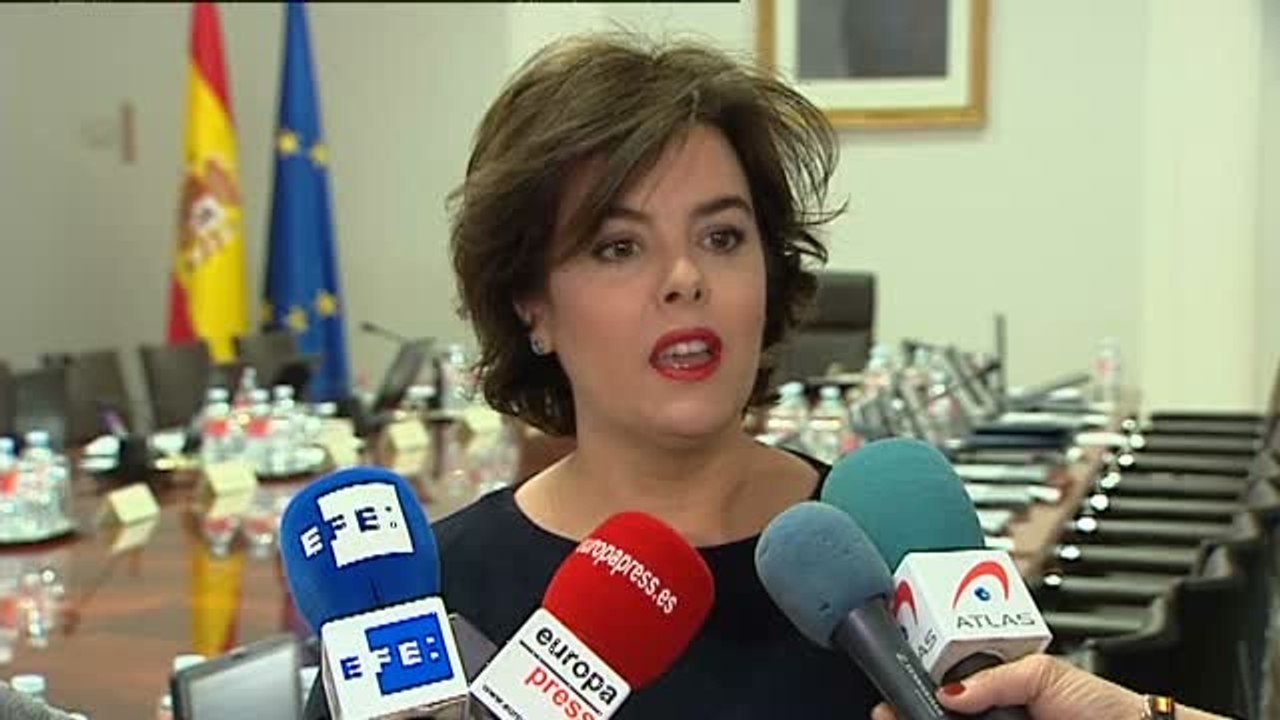 Sáenz de Santamaría: "Nadie puede seguir burlándose infinitamente de la Justicia"