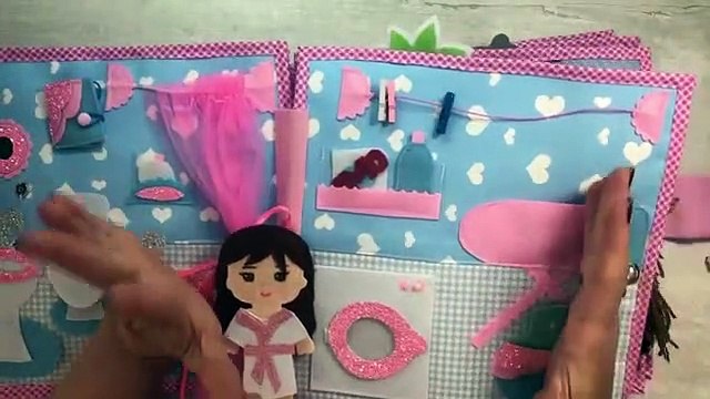 Fenerbahçeli Ada için bir bebek evi! Veteriner, at çiftliği ve Lunapark! Eğlenceli bir oyuncak!